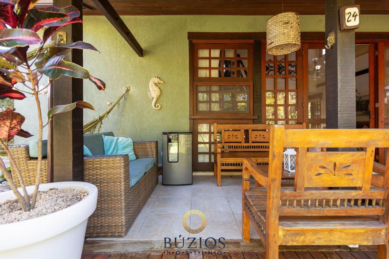 Bz03 Linda Casa 4 Suites E Area Gourmet Privativa Búzios Eksteriør billede