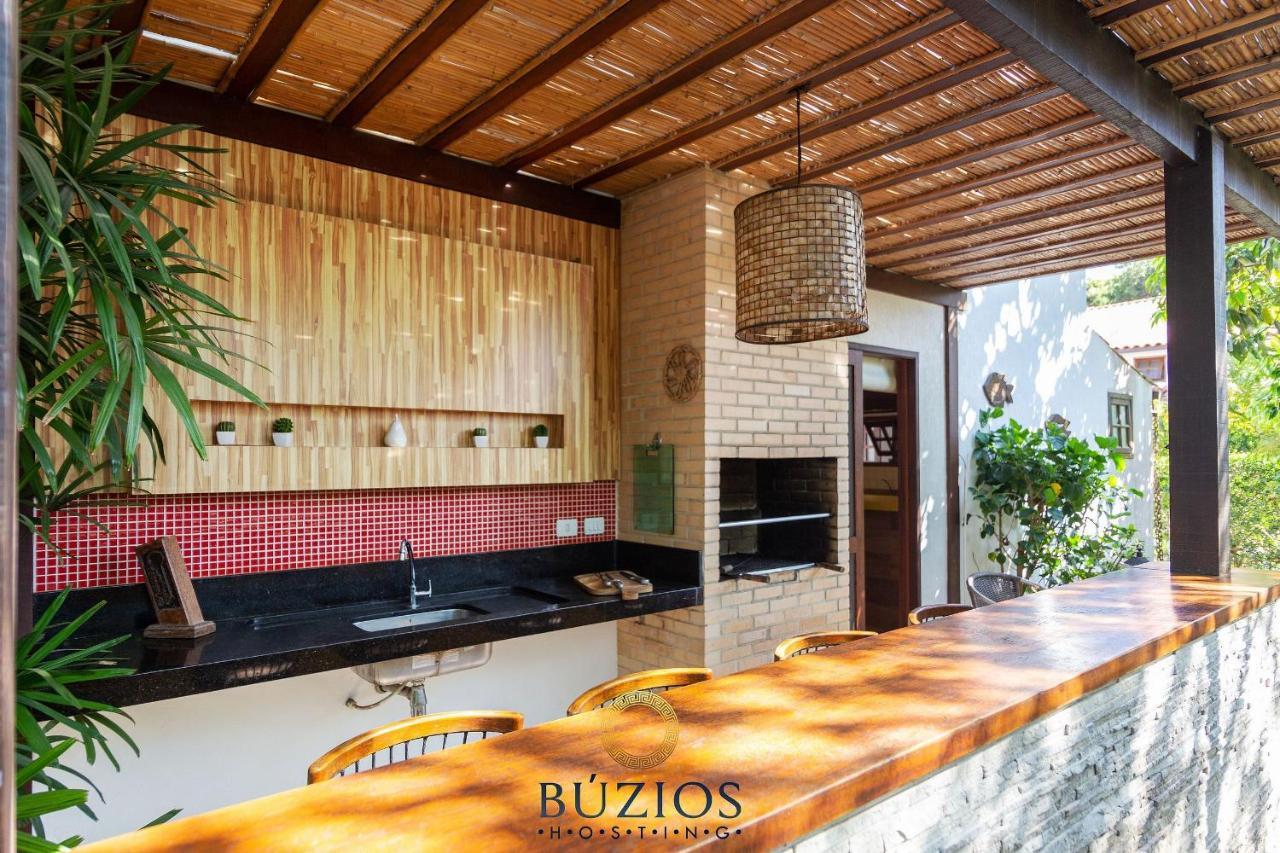 Bz03 Linda Casa 4 Suites E Area Gourmet Privativa Búzios Eksteriør billede