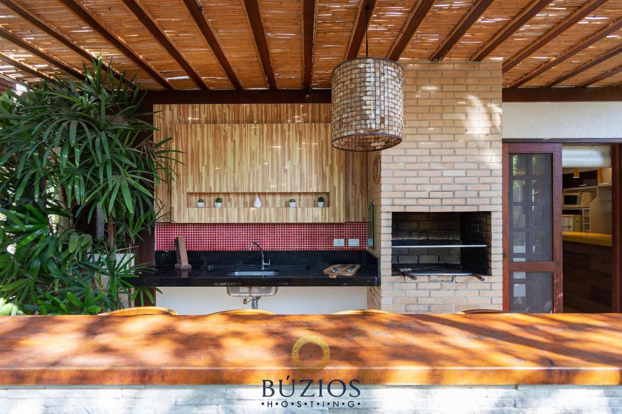 Bz03 Linda Casa 4 Suites E Area Gourmet Privativa Búzios Eksteriør billede