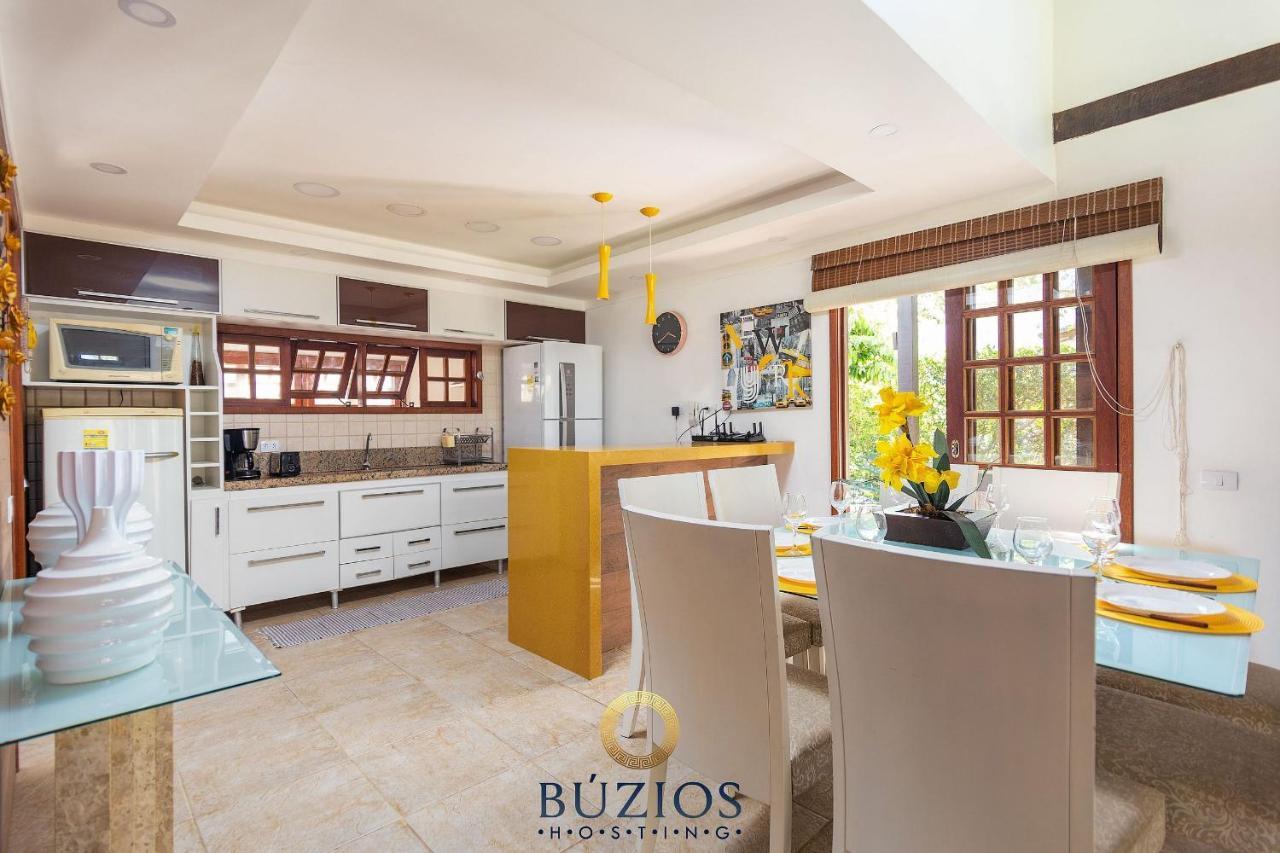 Bz03 Linda Casa 4 Suites E Area Gourmet Privativa Búzios Eksteriør billede