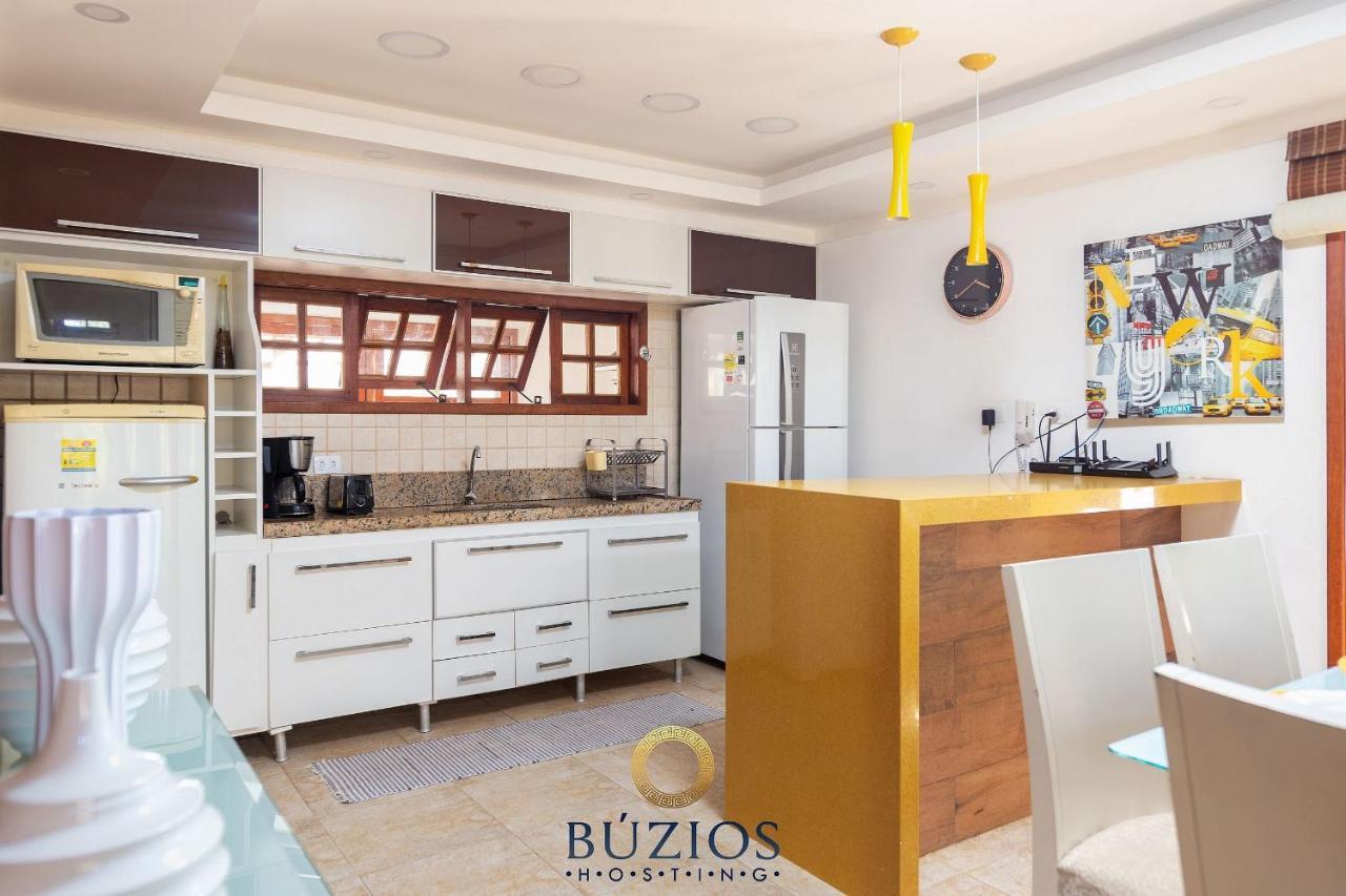 Bz03 Linda Casa 4 Suites E Area Gourmet Privativa Búzios Eksteriør billede