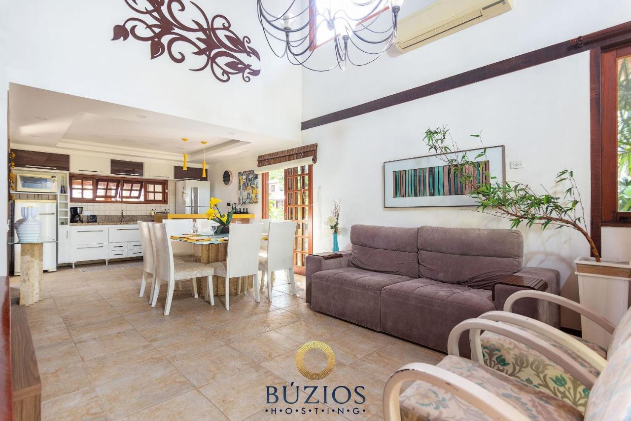 Bz03 Linda Casa 4 Suites E Area Gourmet Privativa Búzios Eksteriør billede